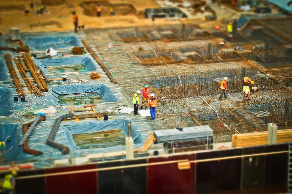Chantier de gros œuvre